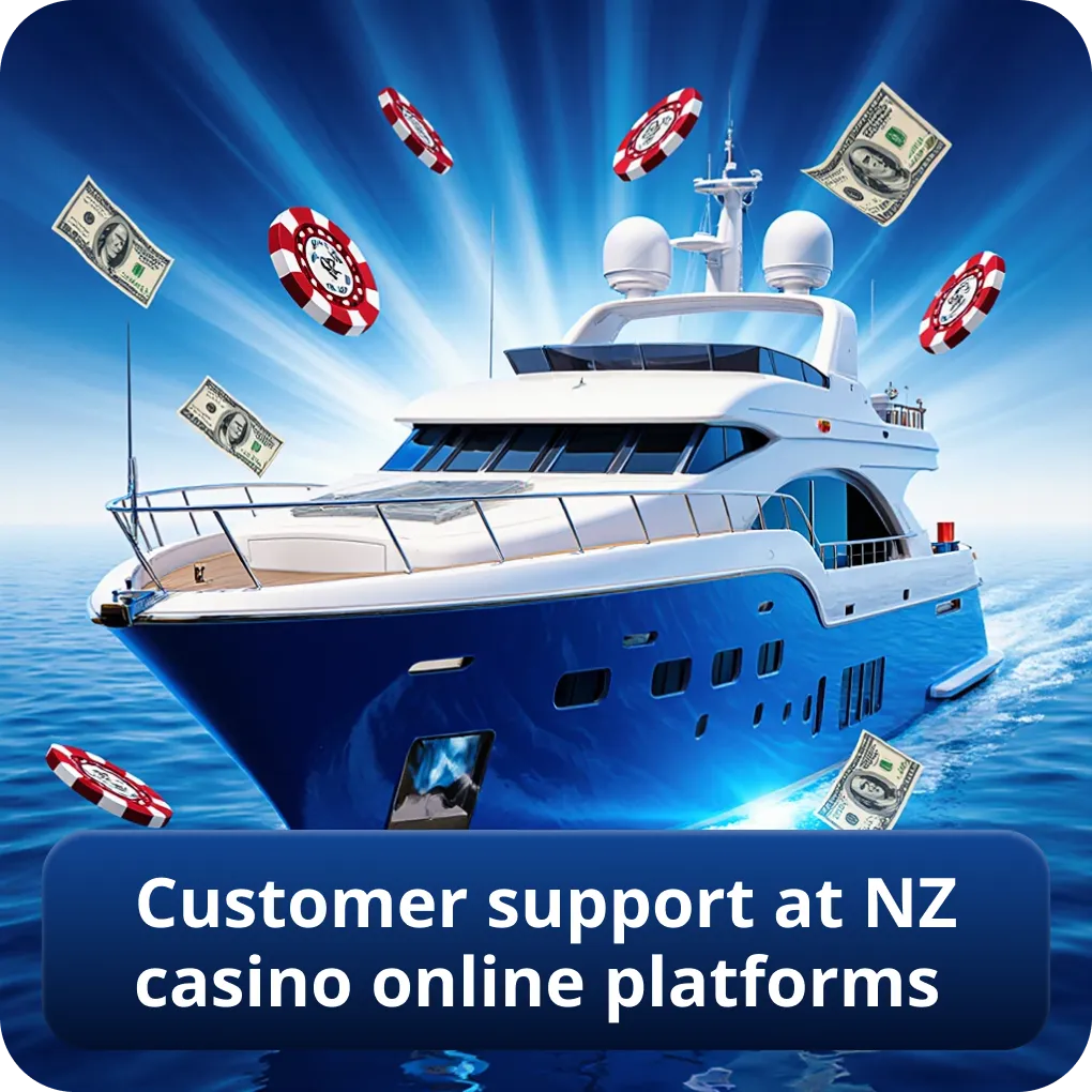 Customer support at online casino NZ platforms